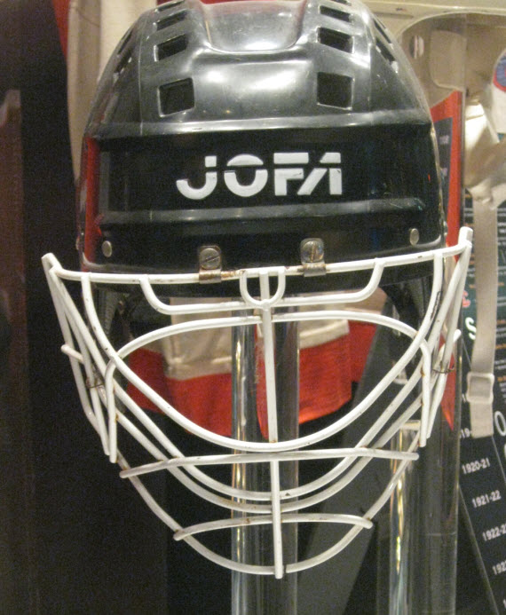 corey crawford helmet. this helmet/cage during